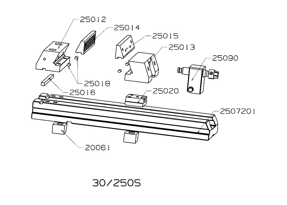 MORDAZA FORZA PERFECT NO GUIADA